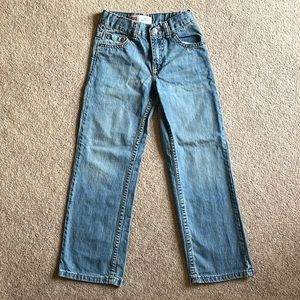 Levi’s 505 Boys Size 7X Slim Blue Jeans